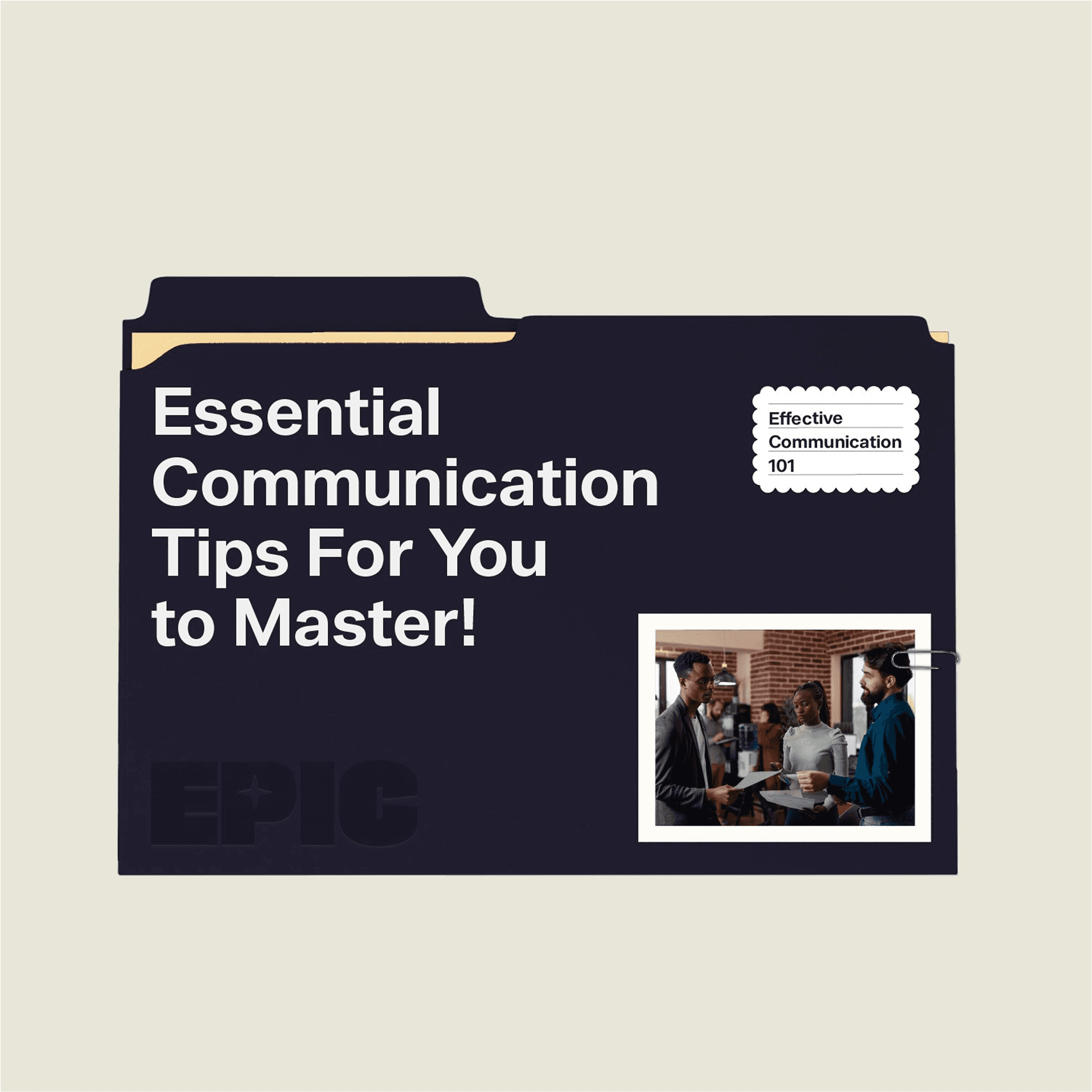 Epic School graphic with essential communication tips